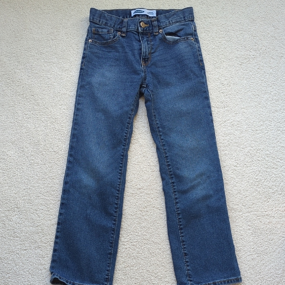 3 For $30. Old Navy Boy's Straight Blue Jeans